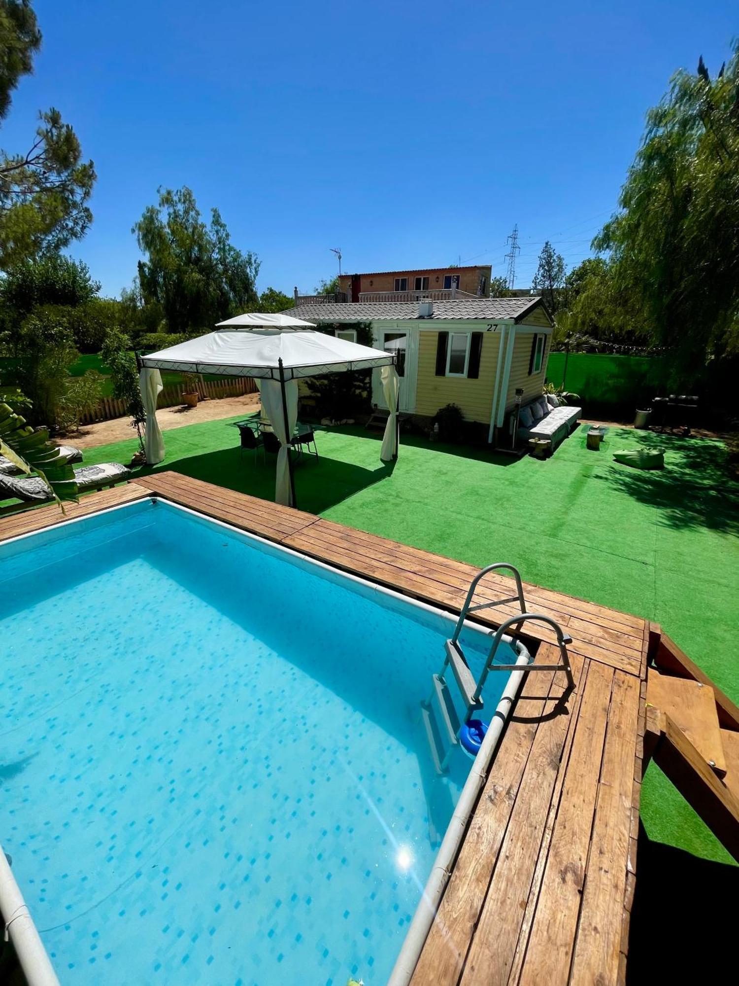 Nomada, Chalet Con Piscina En Алькала-де-Гвадаира Экстерьер фото