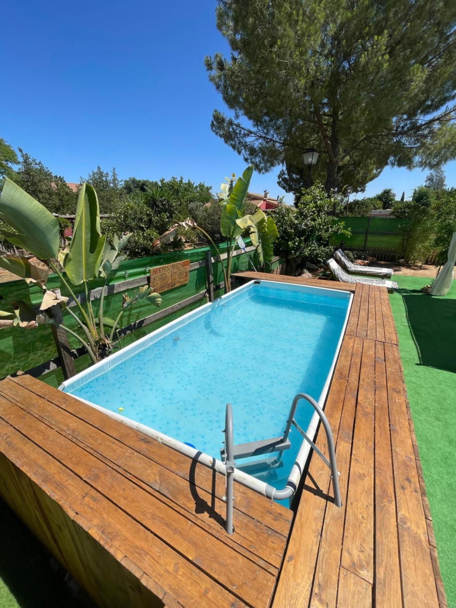 Nomada, Chalet Con Piscina En Алькала-де-Гвадаира Экстерьер фото